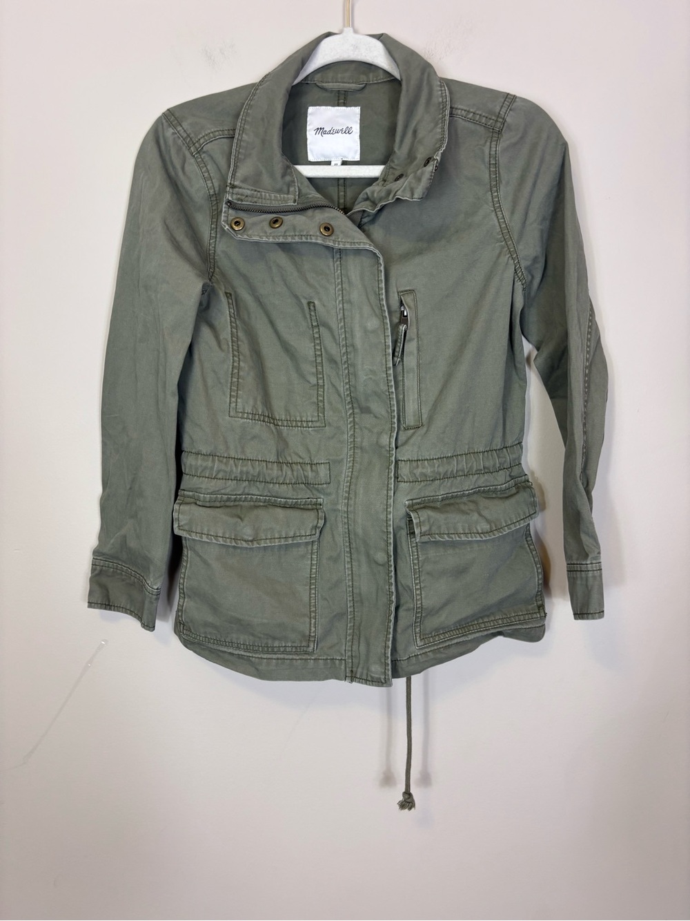 Madewell Olive Green Lightweight Utility Jacket Women’s XS